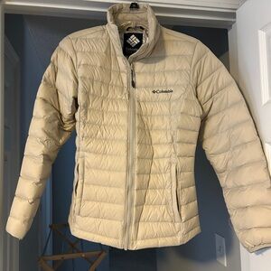 Columbia Women's Beige Puffer Jacket